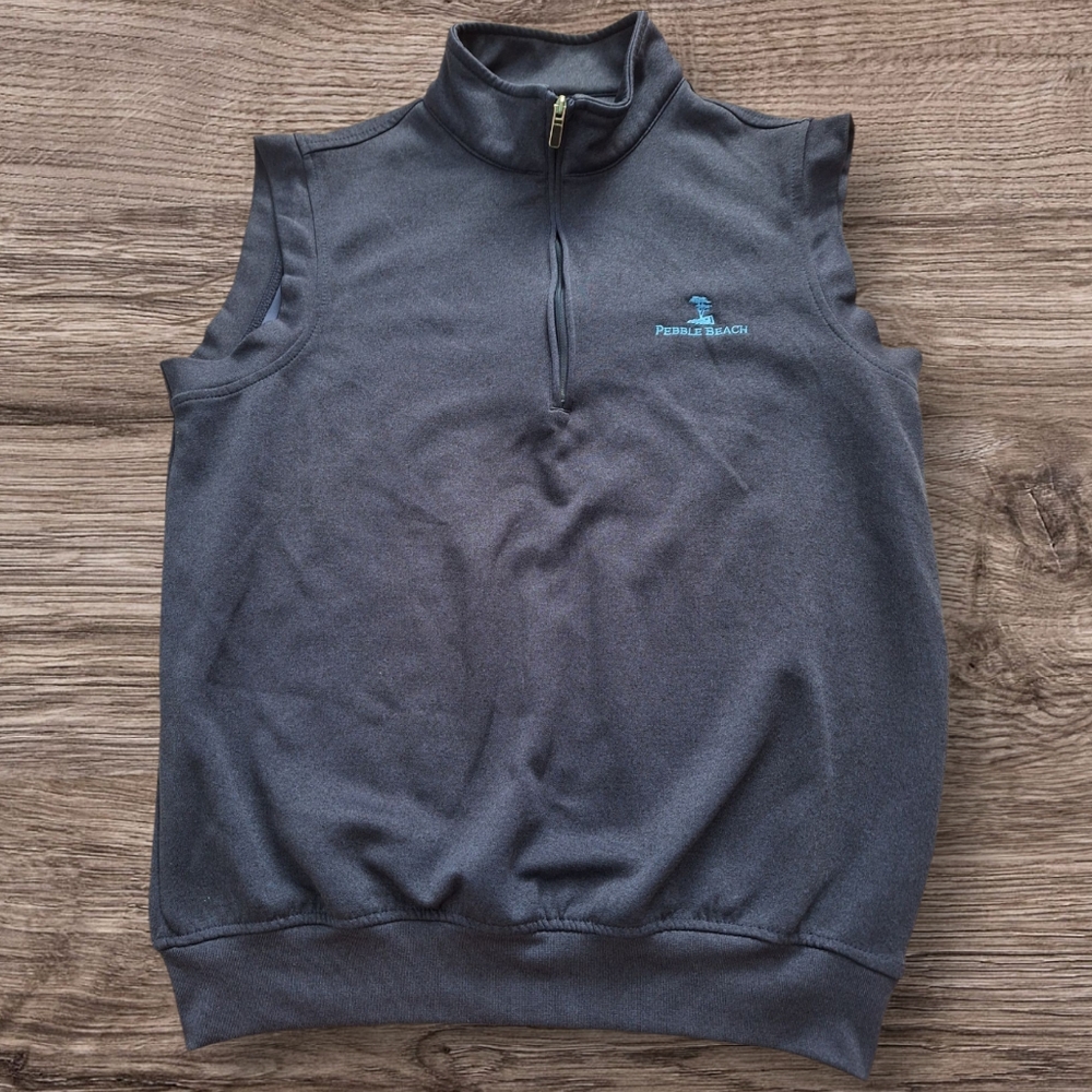 Pebble Beach Golf Vest Mens Small